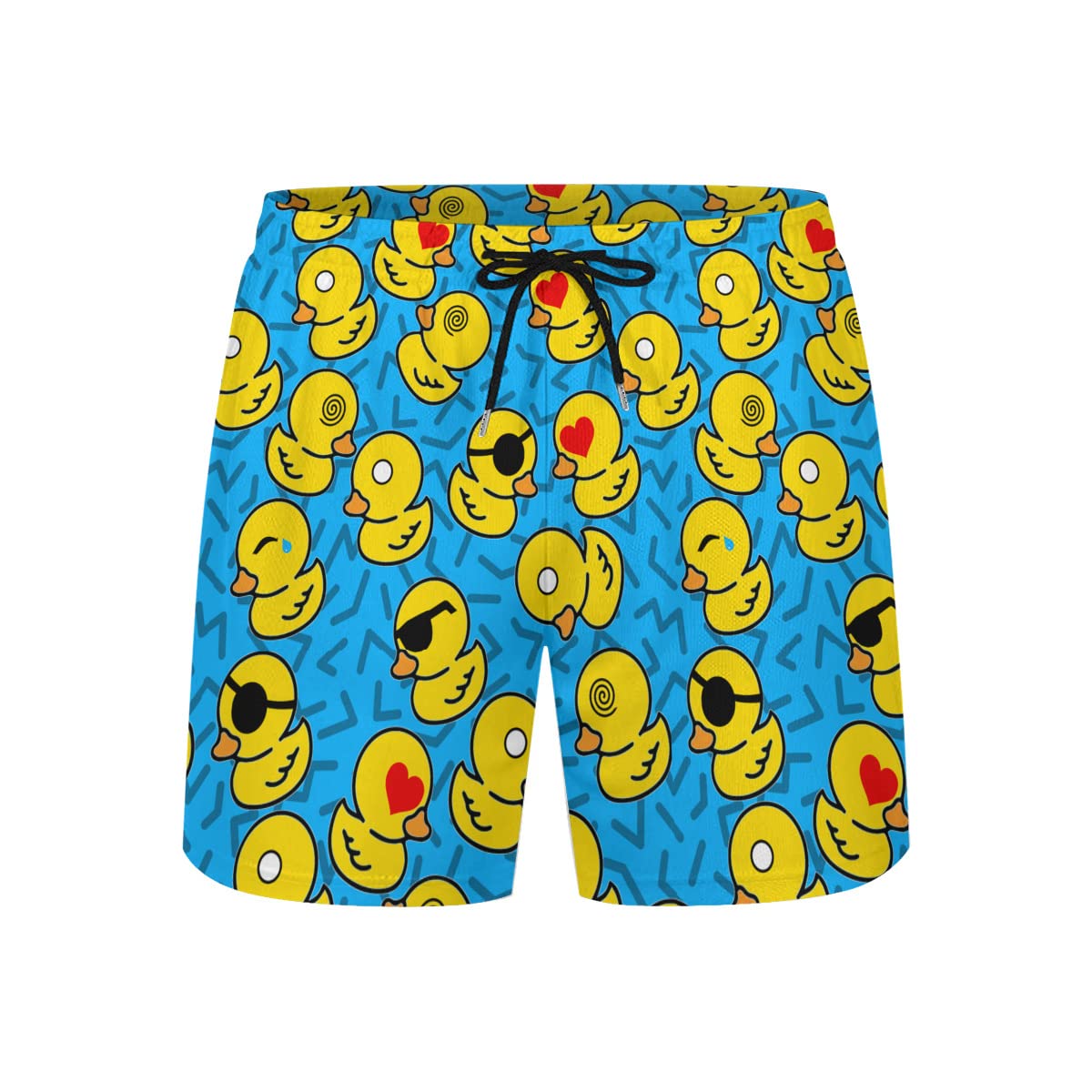 **WDPSUXIN Men's Quick Dry Swim Trunks - Sunflower Print Beach Shorts with Compression Liner & Pockets for Swimming, Running & Workout**    *(Use: Perfect for beach vacations, pool parties, gym workouts, and outdoor running.)*