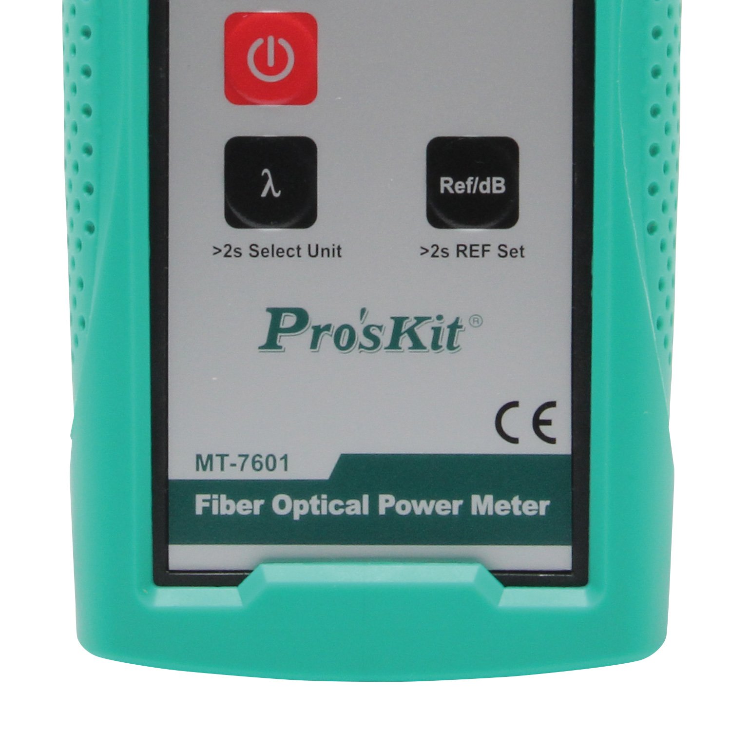 Pro'sKit MT-7601 Fiber Optic Power Meter - Digital Optical Light Meter for Telecom & Network Testing - Perfect for Fiber Optic Cable Installation & Maintenance
