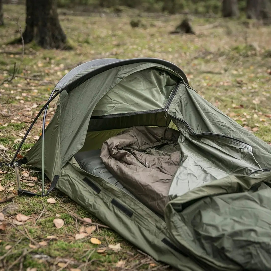 Snugpak Stratosphere Bivi Shelter - Lightweight Waterproof Outdoor Sleeping Bag for Camping, Hiking & Backpacking - Compact Survival Shelter for Extreme Weather Conditions