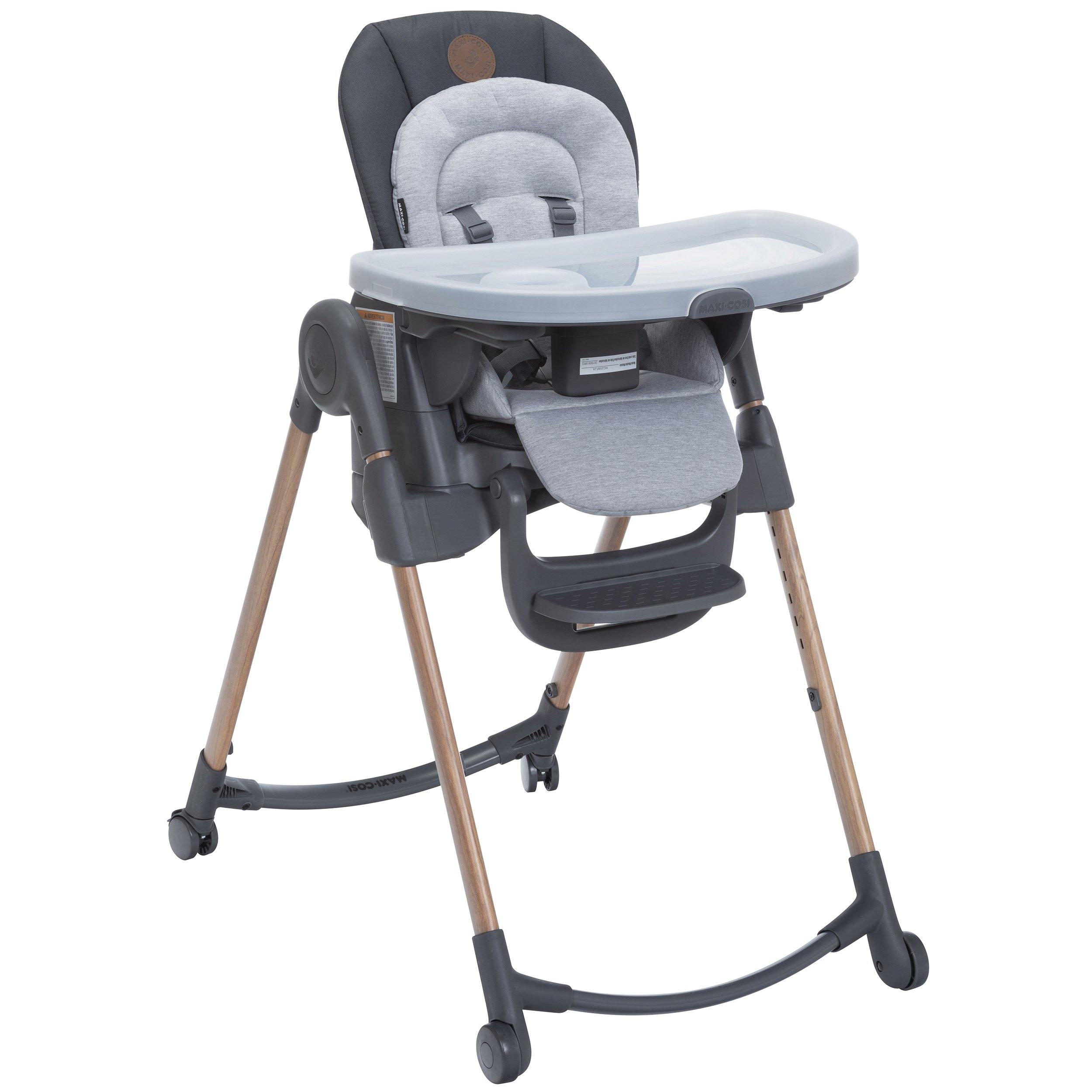 Maxi Cosi Minla 6-in-1 Convertible High Chair for Babies & Toddlers - Adjustable Height, Reclining Seat, Easy Clean - Perfect for Dining, Feeding & Playtime