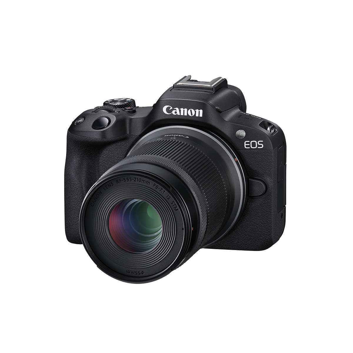 Canon EOS R50 Mirrorless Camera Kit with RF-S 18-45mm f/4.5-6.3 IS STM & RF-S 55-210mm f/5-7.1 IS STM Lenses - Perfect for Travel, Vlogging, and Photography Enthusiasts