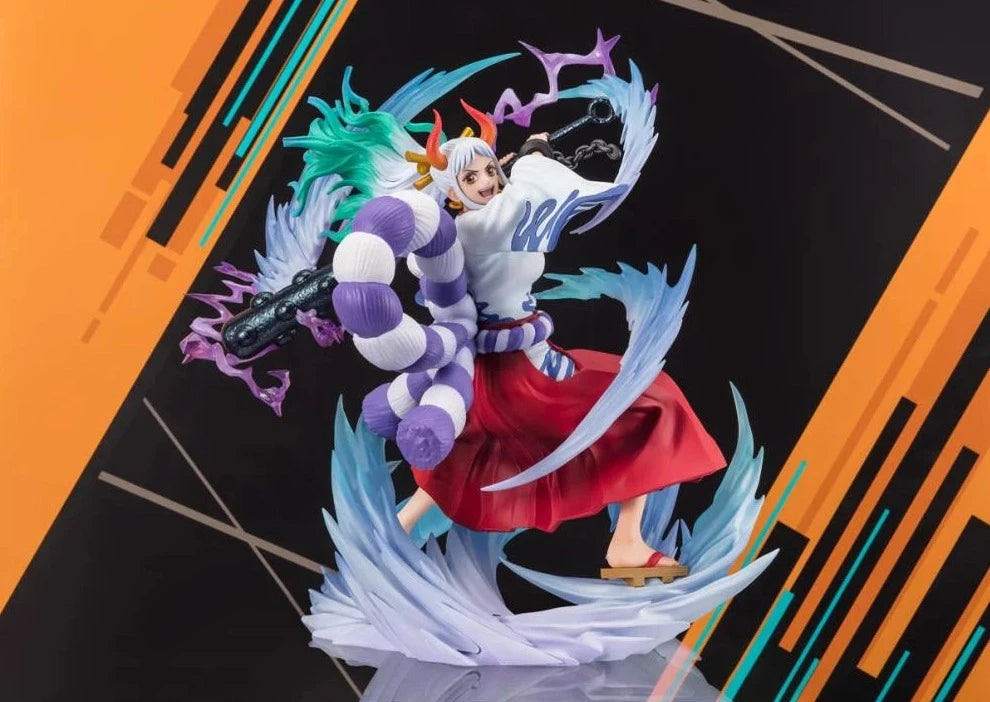 Figuarts Zero Extra Battle One Piece Yamato Statue - Bounty Rush 5th Anniversary Limited Edition - Anime Collectible for Display & Gaming Room Decor