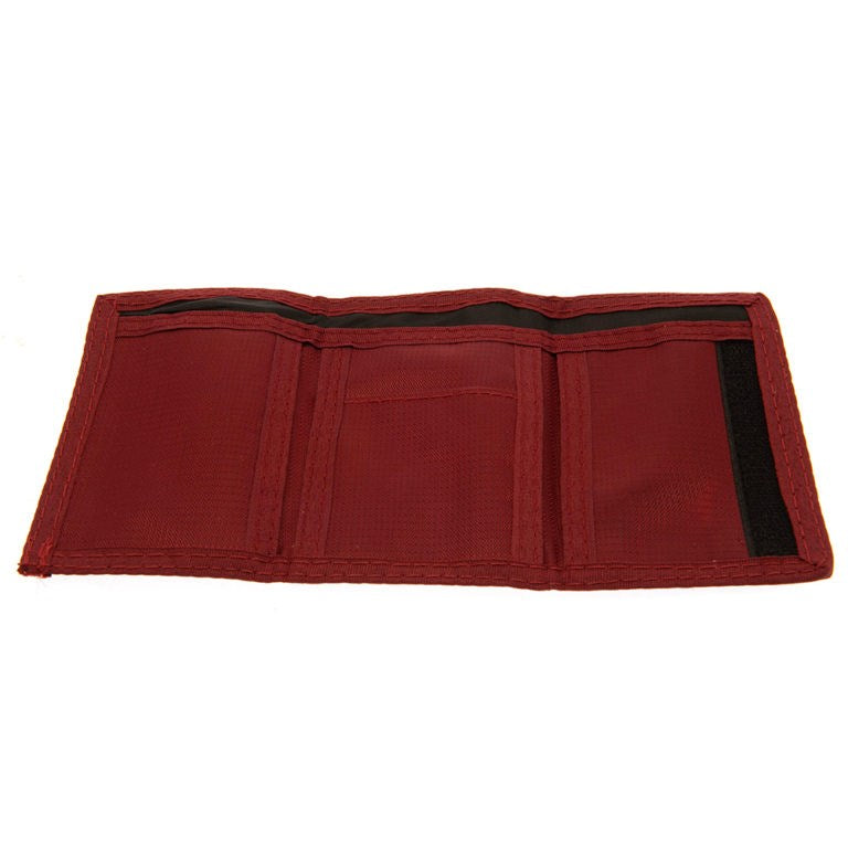 West Ham United Nylon Wallet for Men - Slim RFID Blocking Bifold Credit Card Holder - Perfect for Football Fans, Travel & Everyday Use