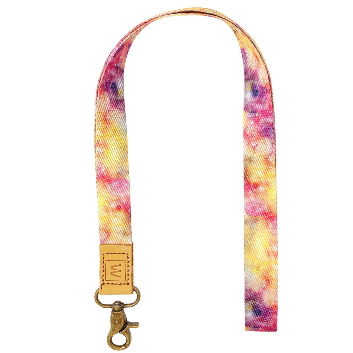 Allydrew Premium Lanyard Keychain & ID Badge Holder - Durable Neck Strap for Work, School, Events & Security Access