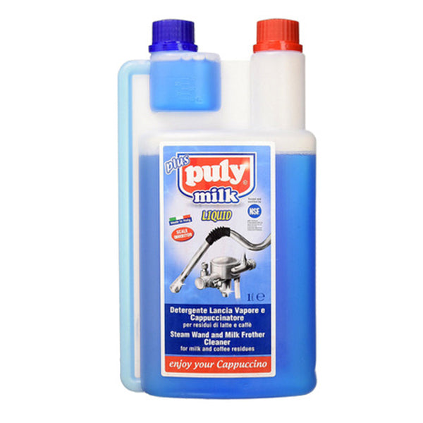 Puly Caff Milk Plus Frother Cleaner - Professional Espresso Machine Cleaning Solution for Milk Frothers & Steam Wands - Perfect for Home Baristas & Coffee Shops