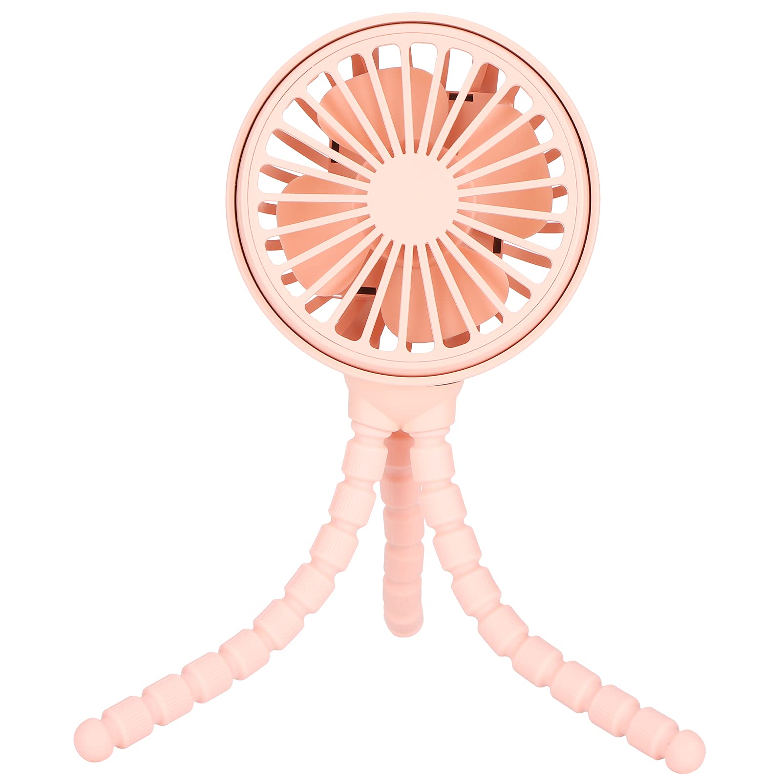 Portable Handheld Fan with Adjustable Tripod Stand - Mini USB Desk Fan for Home, Office, Car & Outdoor Use - Personal Cooling Fan for Travel, Camping, and Work Spaces