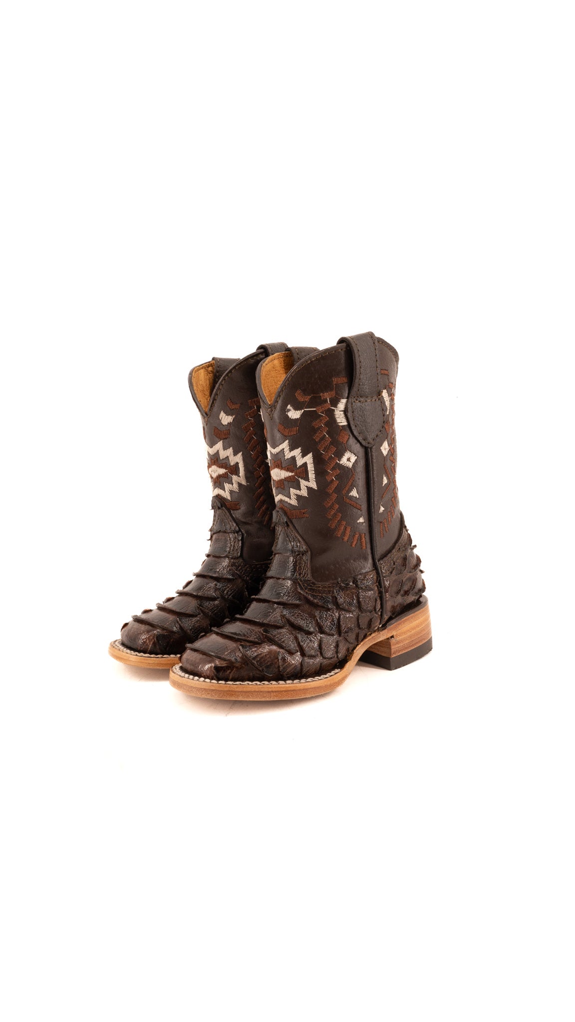 **Little Texas Piton Kids Boots - Durable & Stylish Western Boots for Boys & Girls - Perfect for Rodeo, Cowboy Parties & Outdoor Adventures**