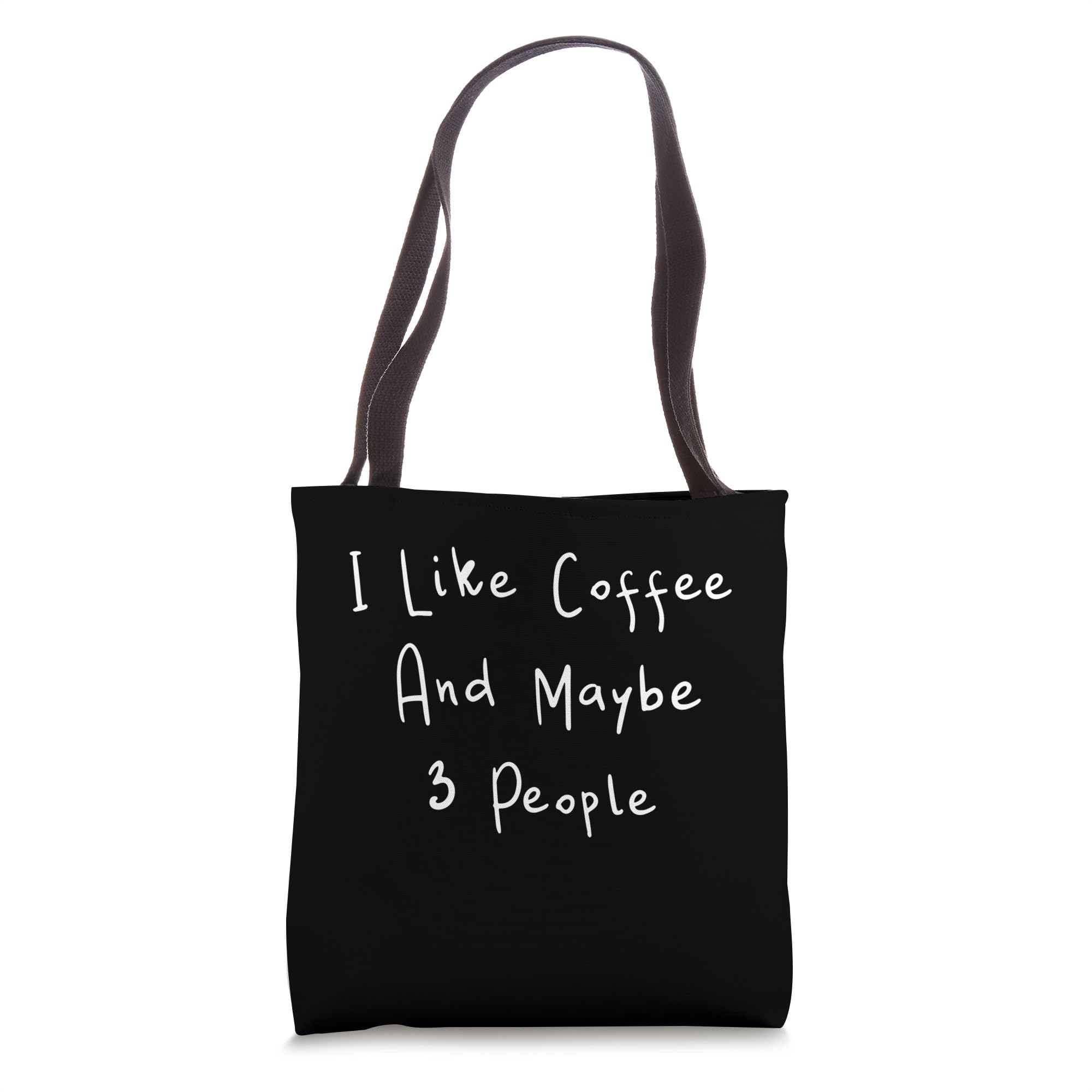 Funny Coffee Lover Tote Bag - Drink Coffee Read Books Design - Perfect for Book Lovers & Coffee Enthusiasts - Great for Grocery Shopping, Beach Trips & Daily Use