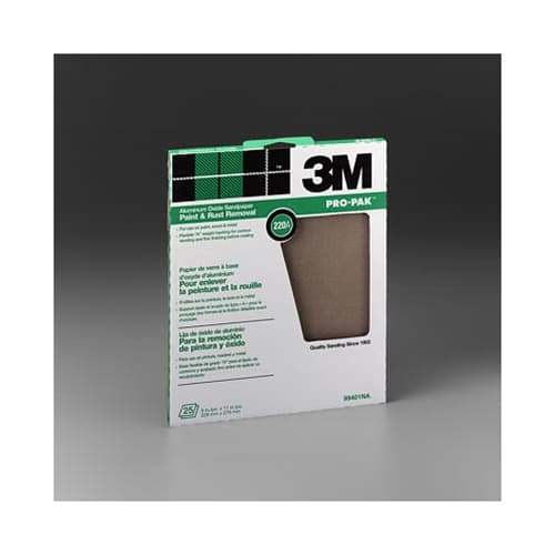 3M 99402 9x11 Inch 150 Grit Aluminum Oxide Sandpaper - Woodworking, Metal Finishing & DIY Projects
