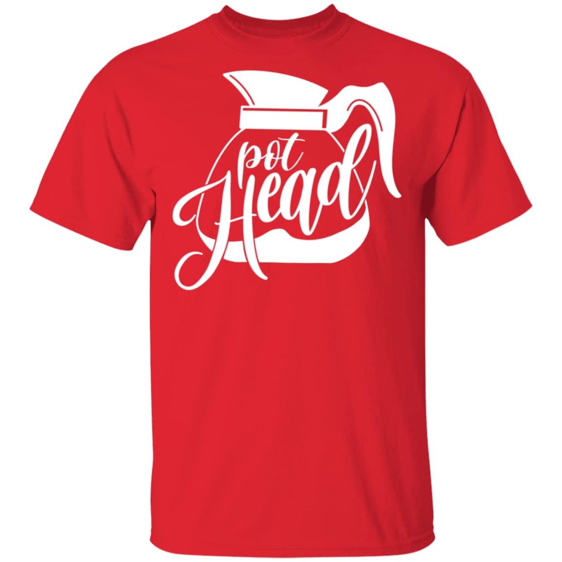 Funny Men's Coffee Pot T-Shirt - Cannabis Lover Graphic Tee - Perfect for Stoner Gifts & Casual Wear