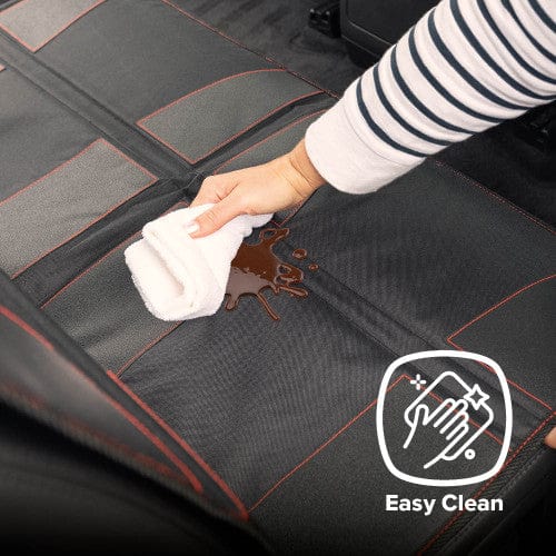 Diono Ultra Mat XXXL Car Seat Protector - Heavy Duty Black Waterproof Car Seat Cover for Cars, SUVs & Trucks - Protects Seats from Spills, Stains & Wear