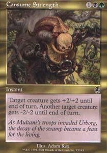 Magic: The Gathering - Consume Strength Card from Apocalypse Set | Collectible Trading Card Game for MTG Players & Enthusiasts | Perfect for Deck Building & Strategy Games