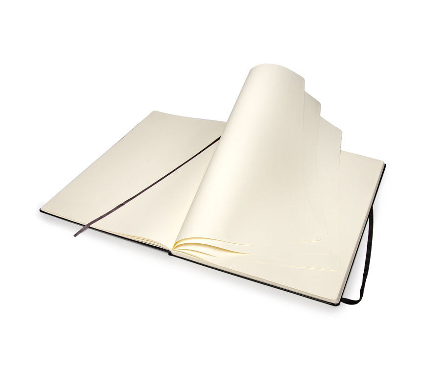 Moleskine Art Plus Folio Plain Hardcover Sketchbook - Premium Drawing Notebook for Artists, Students & Professionals - Perfect for Sketching, Journaling & Creative Projects