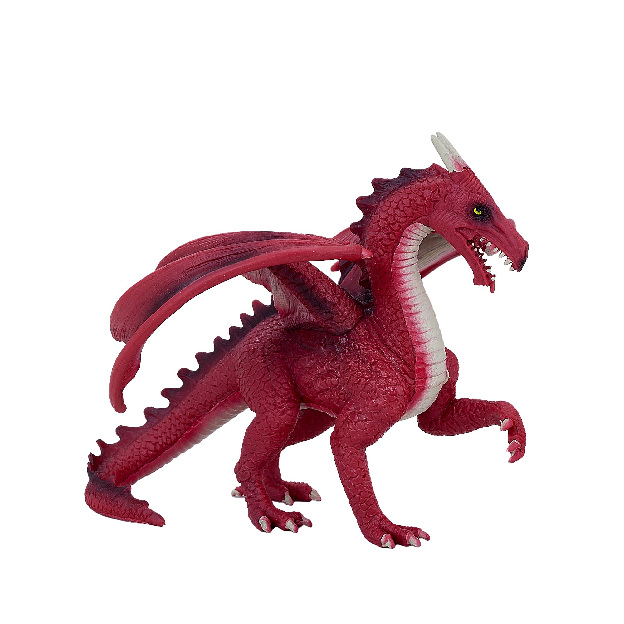 MOJO Realistic Fantasy Figurine - Collectible Red Dragon Statue for D&D, Tabletop RPG & Home Decor | Perfect Gift for Fantasy Lovers & Gamers