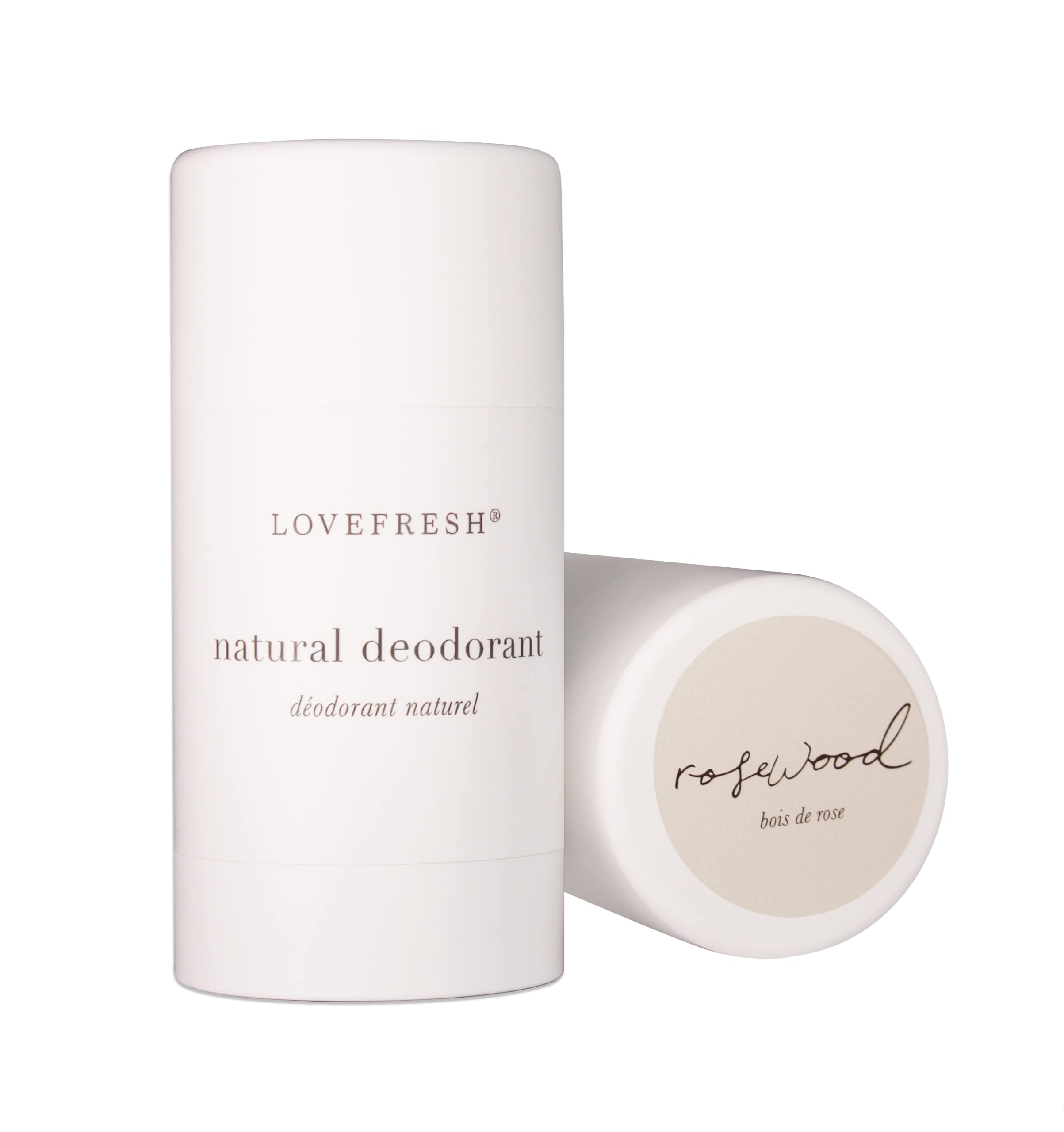 Natural Aluminum-Free Deodorant for Women & Men | Vegan, Cruelty-Free, Organic Rosewood Scent | 3.7 oz Roll-On | All-Day Odor Protection for Gym, Work & Daily Use