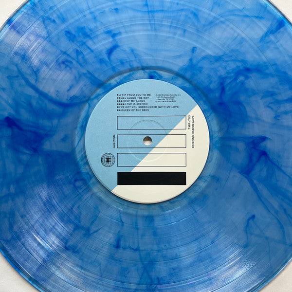 Jack White - Entering Heaven Alive Limited Edition Blue Vinyl LP Album (Mint Condition) | Perfect for Vinyl Collectors & Music Enthusiasts