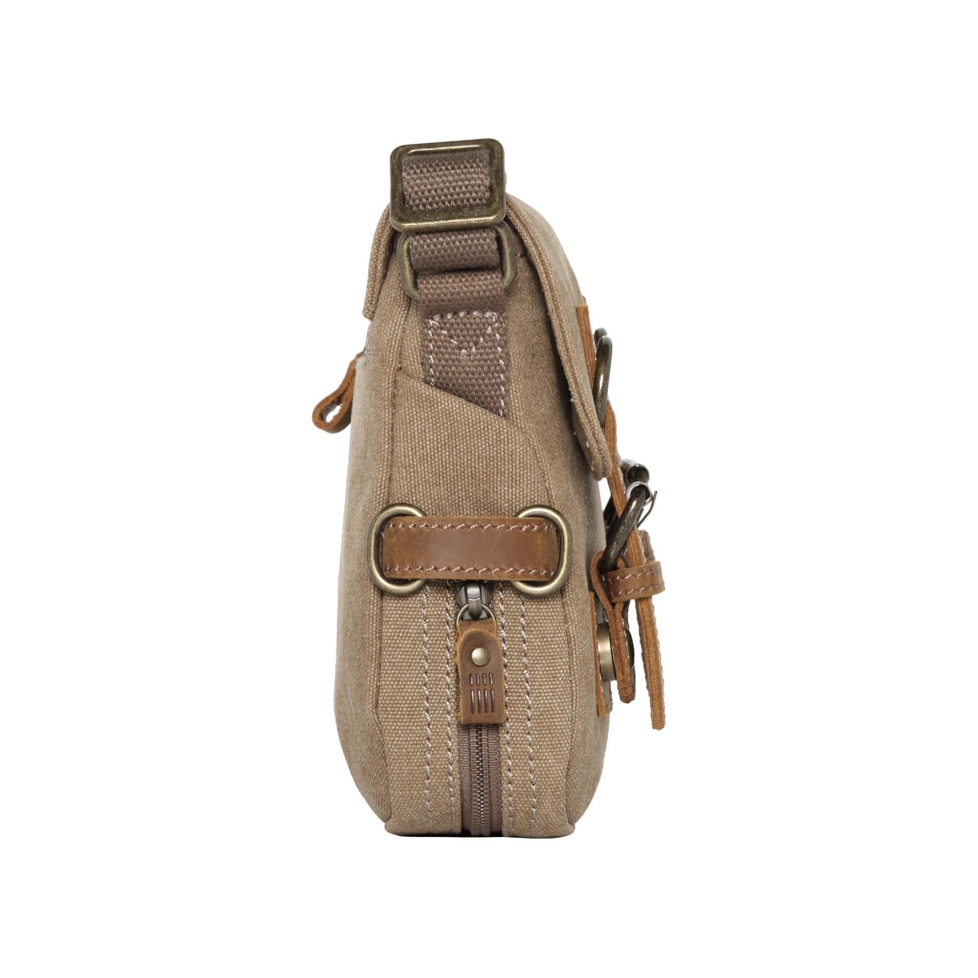 Troop London Classic Canvas Crossbody Bag - Stylish & Durable Travel Bag for Men & Women | Perfect for Daily Commute, Weekend Trips & Outdoor Adventures