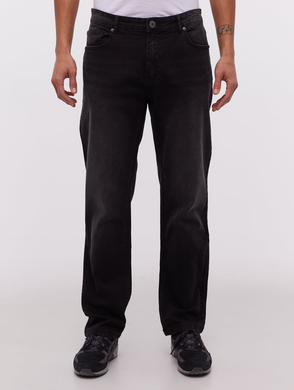Stuart Straight Leg Jeans for Women - High Waist Slim Fit Denim Pants - Casual & Office Wear - Perfect for Everyday Outfits and Work Attire