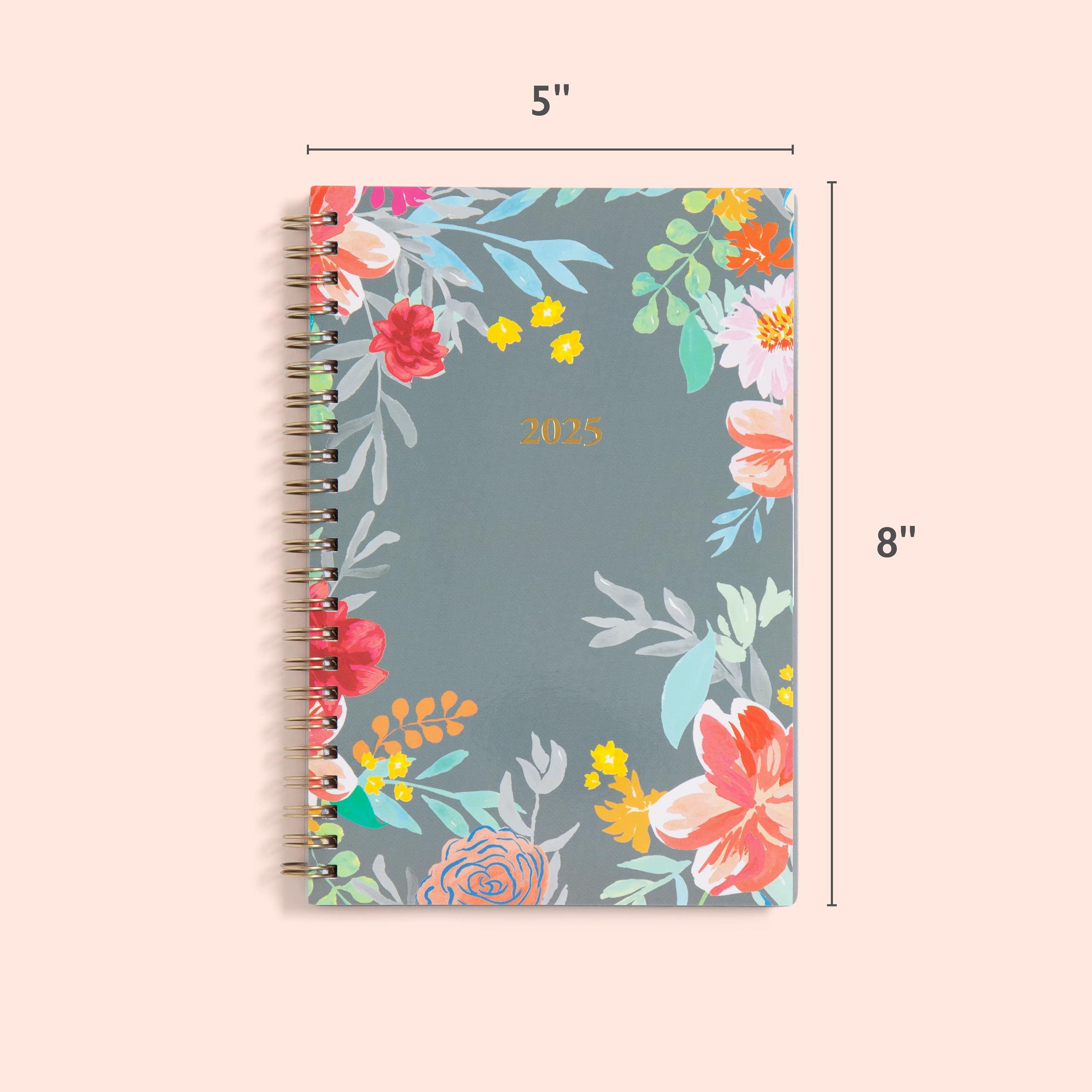 Blue Sky 2025 Weekly & Monthly Planner Calendar | Jan 2025-Dec 2025 | 5