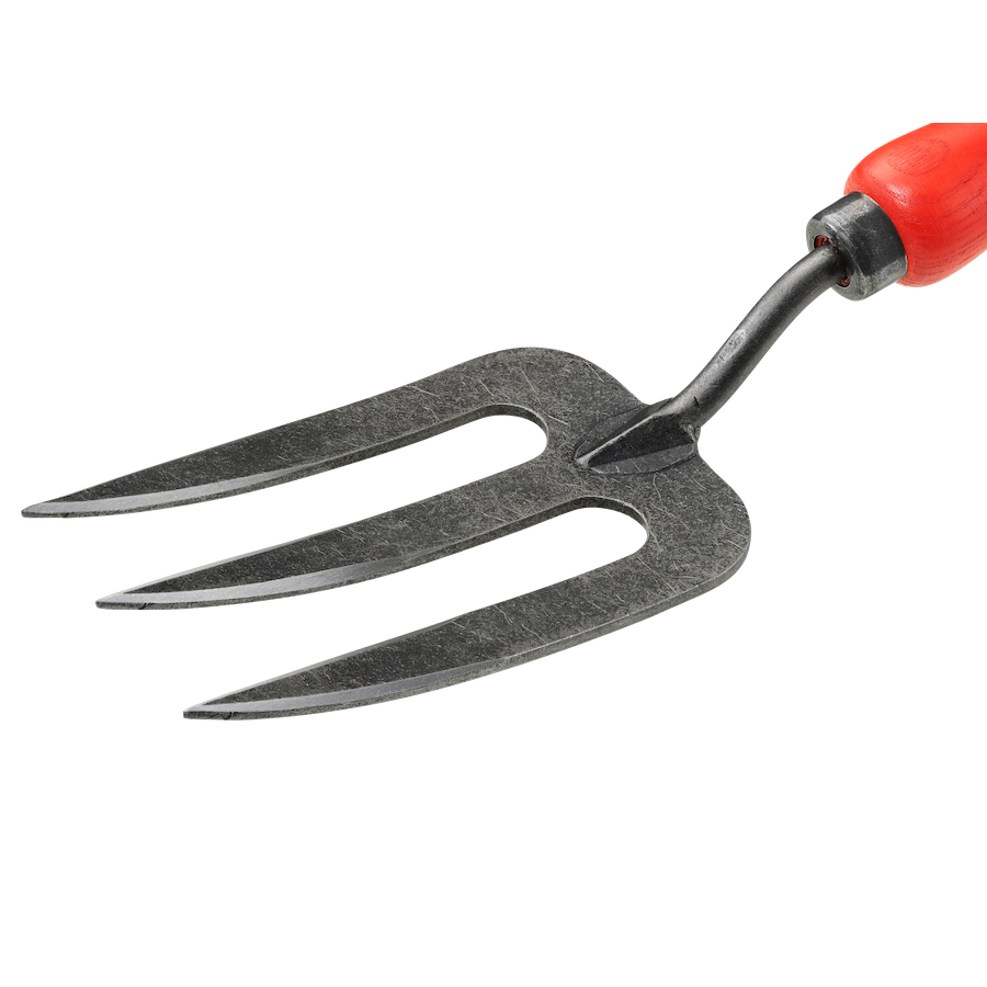 FELCO 431 Professional Gardening Hand Tool - Stainless Steel Digging Fork for Weeding, Planting & Soil Aeration | Perfect for Home Gardeners, Landscapers & Horticulture Enthusiasts