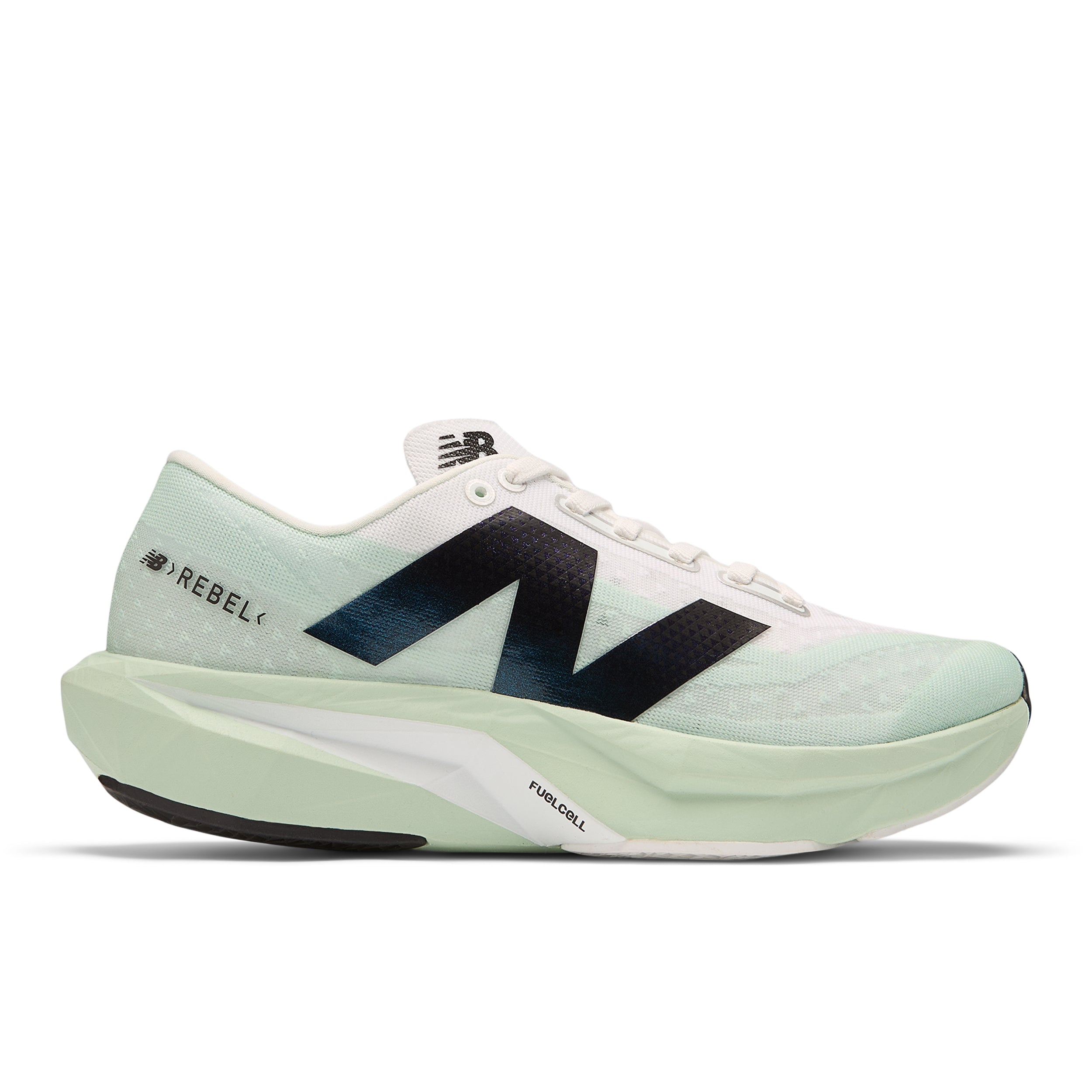 Women's Running Shoes FuelCell Rebel v4 - Lightweight, Cushioned for Speed & Comfort - Clay Ash/White/Black | Perfect for Road Running, Training & Gym Workouts