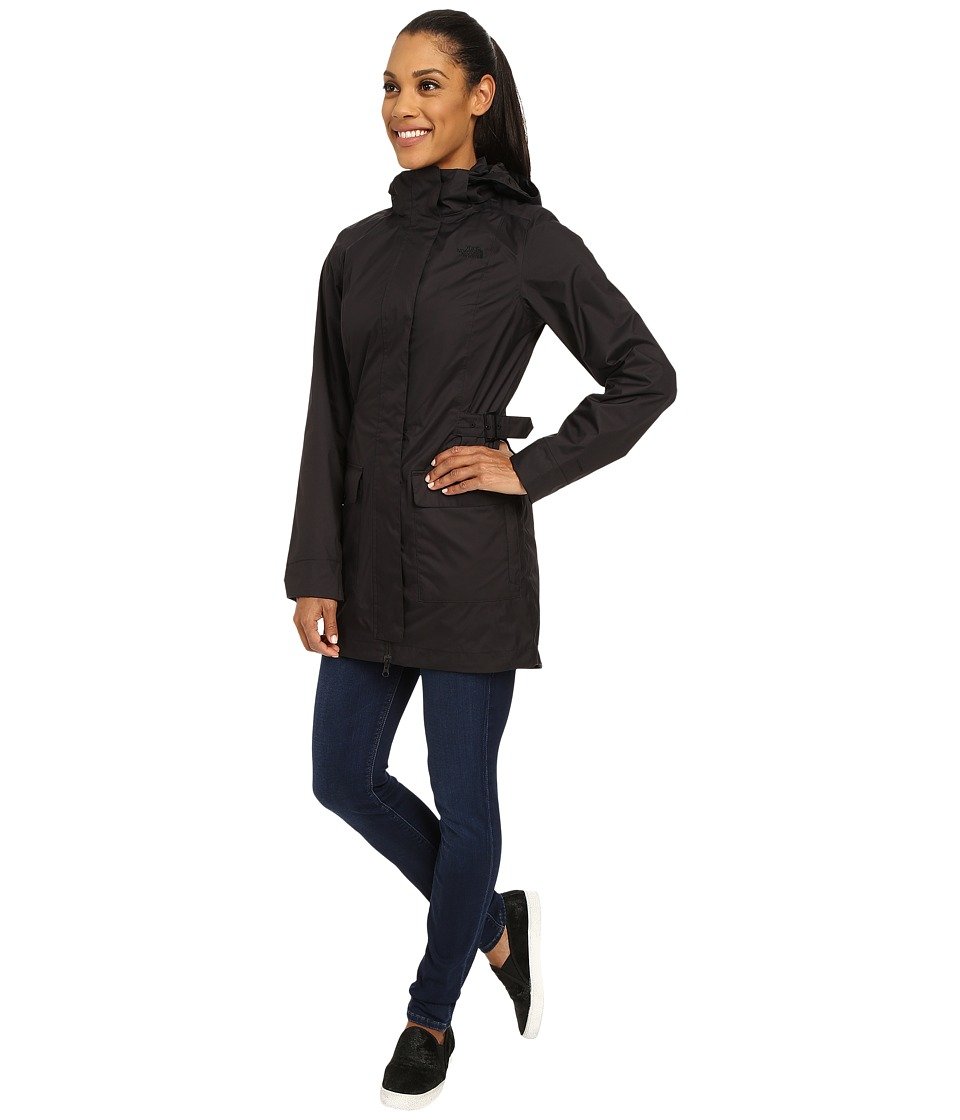 The North Face Women's Tomales Bay Waterproof Jacket - TNF Black, Size Small - Lightweight Windbreaker for Hiking, Camping & Outdoor Adventures