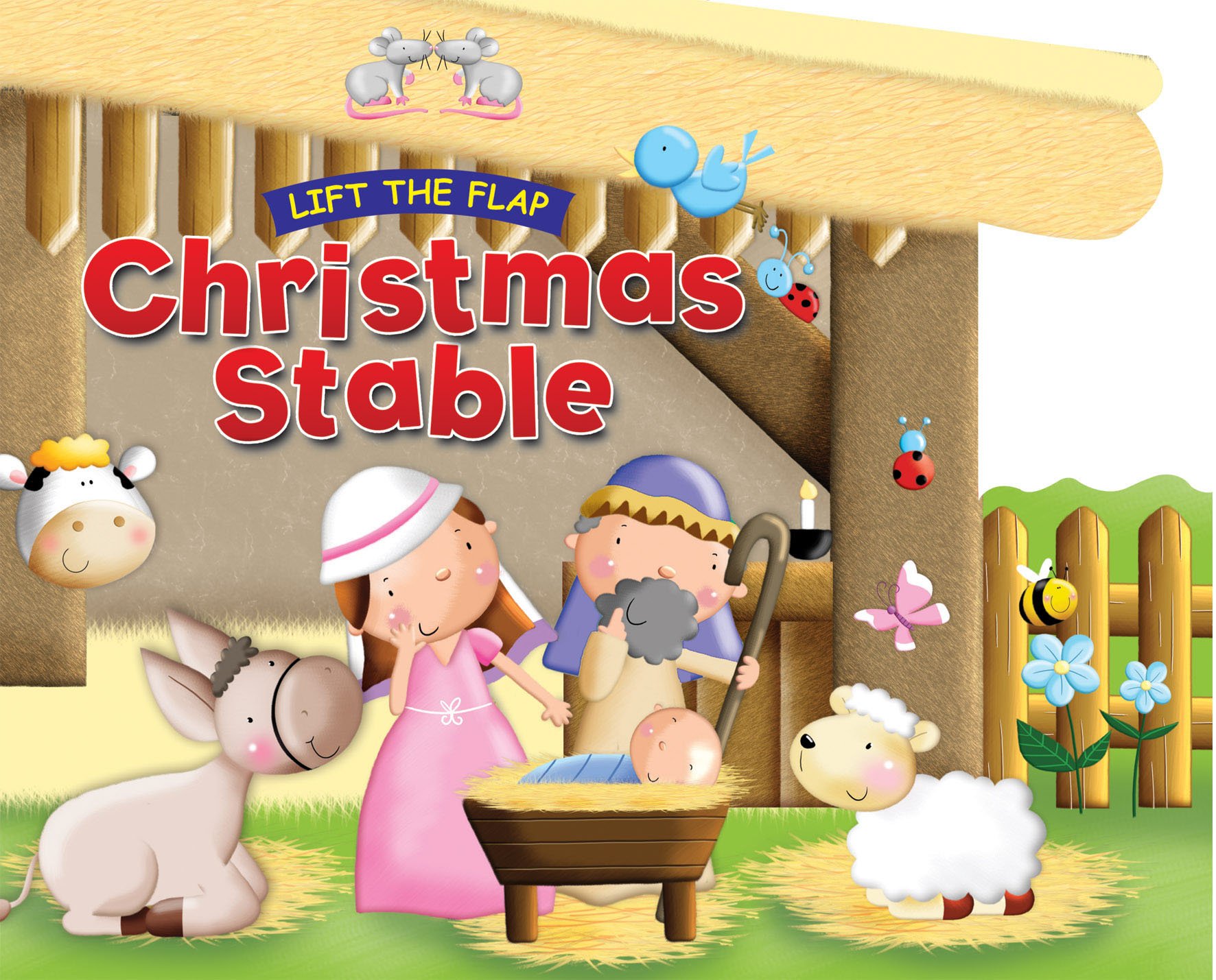 Christmas Stable: Interactive Lift-the-Flap Book for Kids | Religious Nativity Story | Perfect for Holiday Gifts & Sunday School Activities