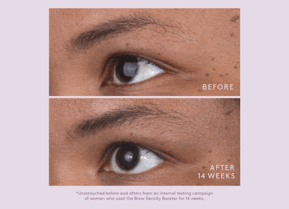 VIRTUE FLOURISH BROW DENSITY BOOSTER 4ML - Natural Eyebrow Growth Serum for Thicker, Fuller Brows - Perfect for Sparse Brows & Eyebrow Regrowth - Daily Use for Best Results