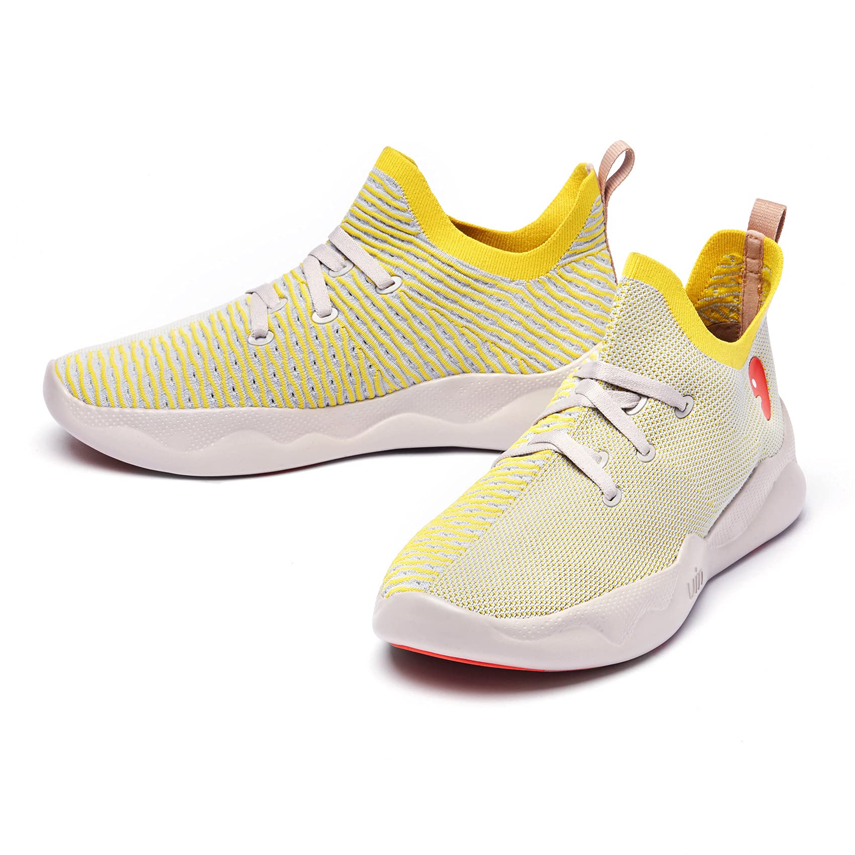 UIN Men's Fashion Sneakers - Lightweight Walking Shoes for Men | Slip On Casual Athletic Shoes with Artistic Paint Design | Comfortable Travel & Exploration Footwear | Perfect for Daily Wear, Gym, and Outdoor Adventures