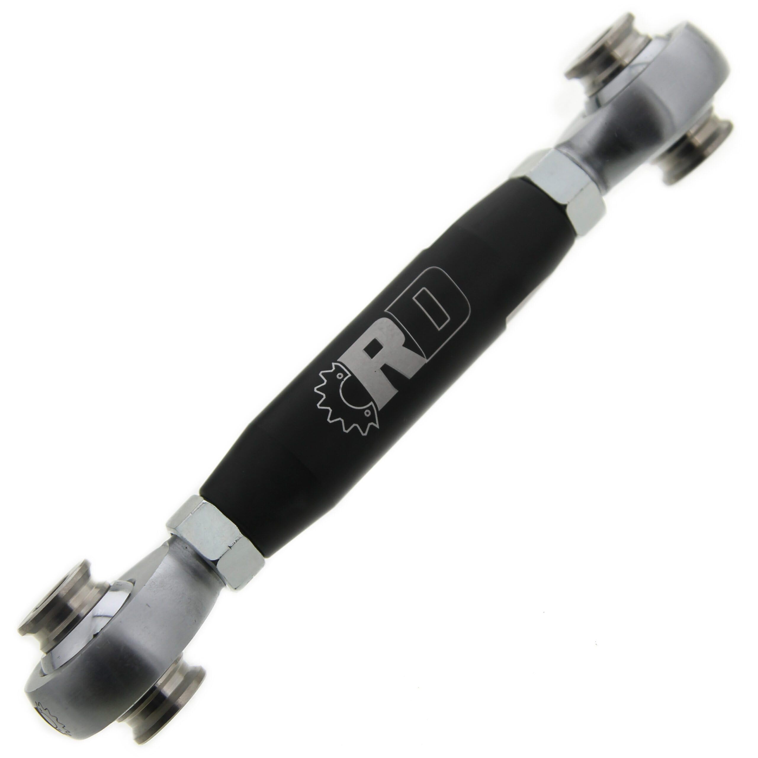 Race-Driven Black Front Sway Bar Links for Polaris RZR XP 4 1000 (2018-2025) | Off-Road Suspension Upgrade for Enhanced Stability & Control