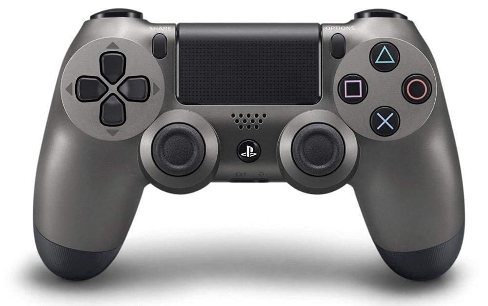 Original PlayStation DualShock 4 Wireless Controller for PS4 - Steel Black | Compatible with All PS4 Games, Perfect for Gaming, Streaming & Remote Play