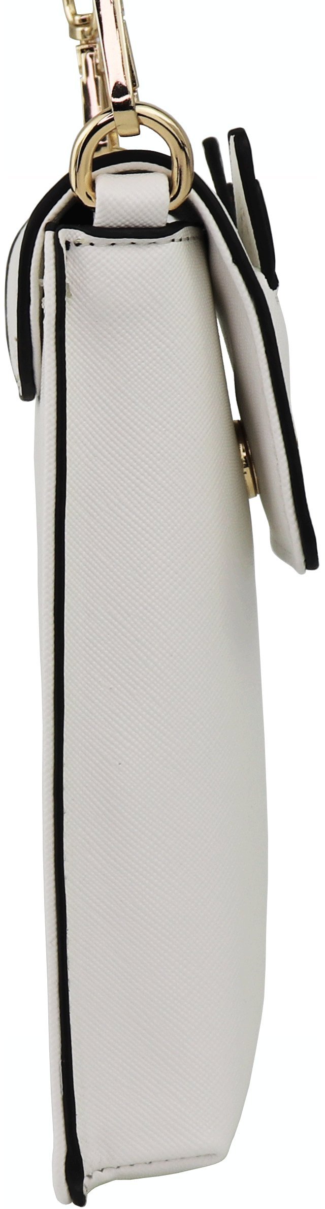 B BRENTANO Vegan Saffiano Leather Cat Crossbody Phone Purse for Women - Stylish Small Shoulder Bag for iPhone, Wallet & Essentials - Perfect for Work, Travel & Daily Use