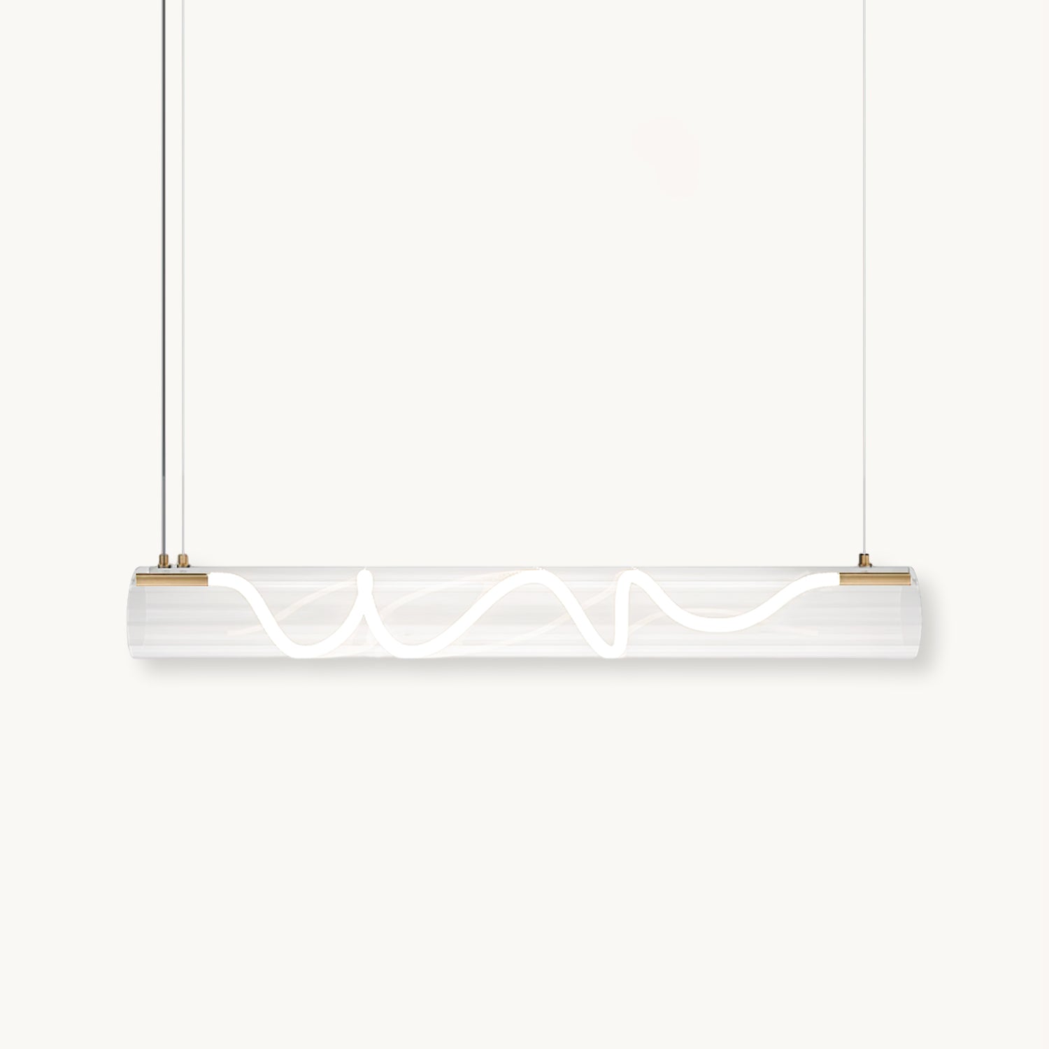 Alexandra Linear Pendant Light - Modern Minimalist Hanging Fixture for Kitchen Island, Dining Room & Bedroom Lighting | Dimmable LED Chandelier for Home Decor