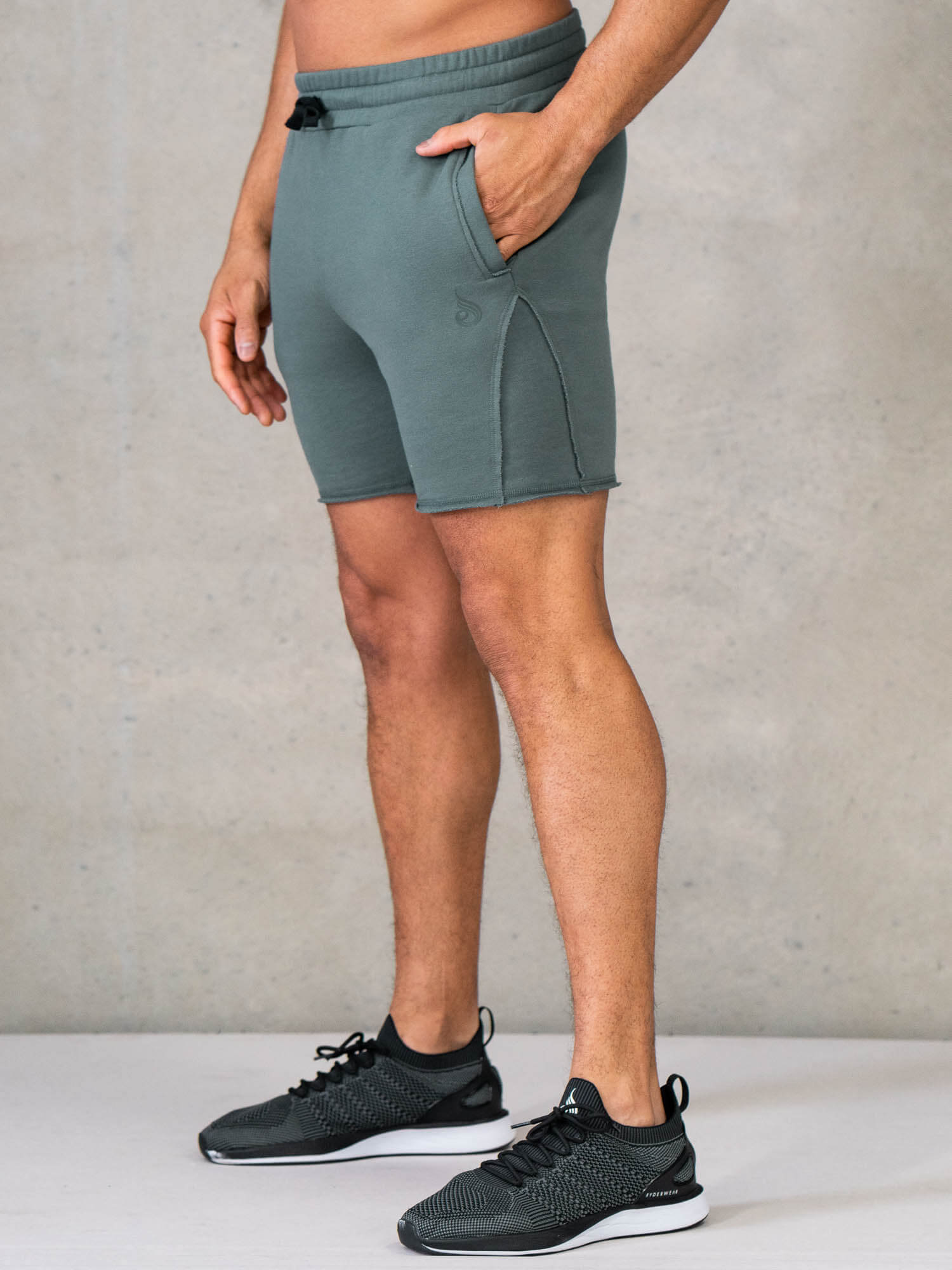 Force 6 Track Shorts for Men - Breathable Running Shorts with Liner, Fern Green - Perfect for Gym Workouts, Jogging & Outdoor Sports
