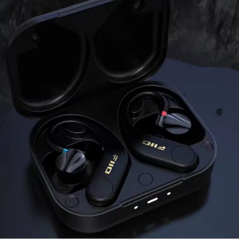 FiiO UTWS5 True Wireless Bluetooth Earbuds Hook Amplifier with High-Resolution Audio - Perfect for Gym, Running, Travel & Commuting