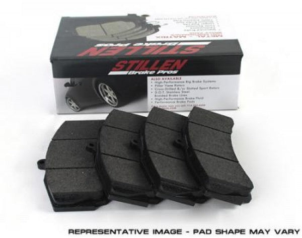 2013-2016 Nissan Altima Front Brake Pads - Metal Matrix Standard Brake Pads for Smooth Stopping & Enhanced Safety - Perfect for City Driving & Highway Commuting