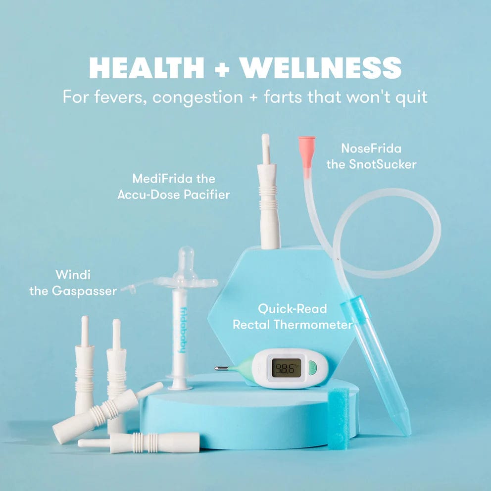 Fridababy Ultimate Baby Kit - Newborn Essentials for Bathing, Grooming & Health Care - Perfect Baby Shower Gift for Parents