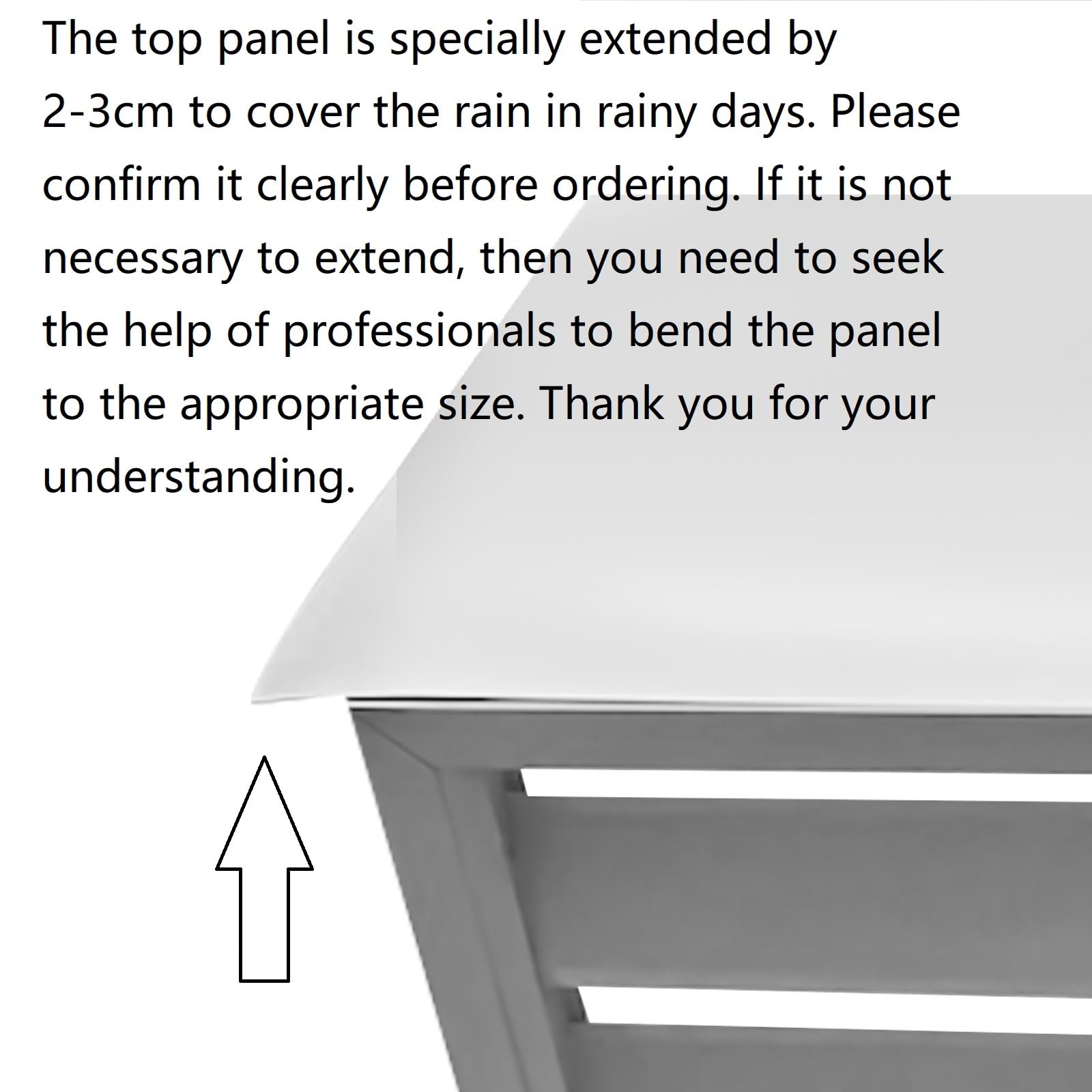 Outdoor Air Conditioner Cover - Aluminum Alloy Freestanding AC Privacy Screen Fence Panel for Backyard, Patio & Deck - Weatherproof Grey AC Fence for Yard Privacy & Aesthetic Protection