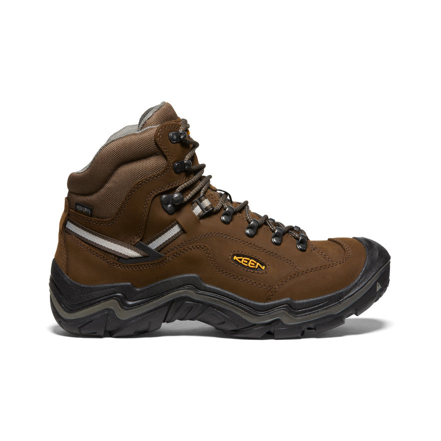 Men's Durand II Waterproof Hiking Boots Wide Width - Cascade Brown/Gargoyle | Outdoor Trekking, Camping & Winter Adventures