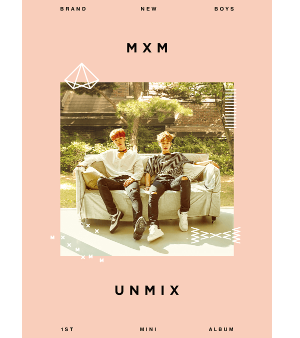 MXM (BRANDNEW BOYS) 'UNMIX' Album + Official Poster - K-Pop Music CD for Fans & Collectors | Perfect for Home Decor, Gift Giving & K-Pop Collections