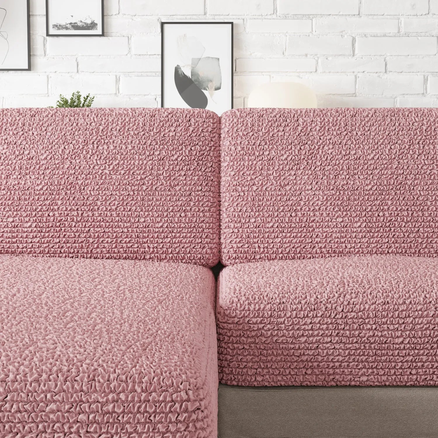 Premium Microfiber Chaise Lounge Seat Cushion Cover - Soft, Durable & Washable - Perfect for Living Room, Patio or Outdoor Furniture Protection