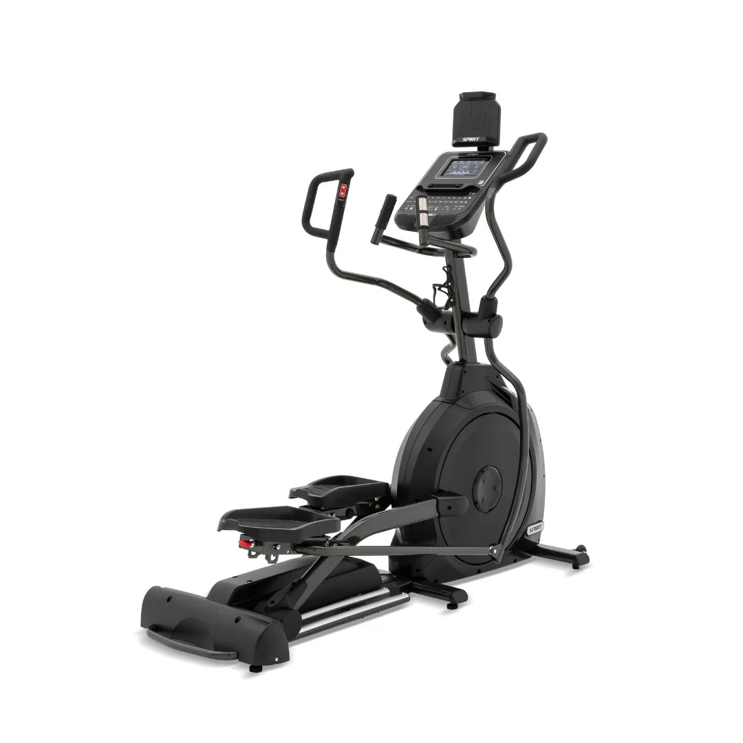 Spirit XE395V2 Elliptical Machine - Low Impact Cardio Trainer for Home Gym - Perfect for Small Spaces & Full Body Workouts