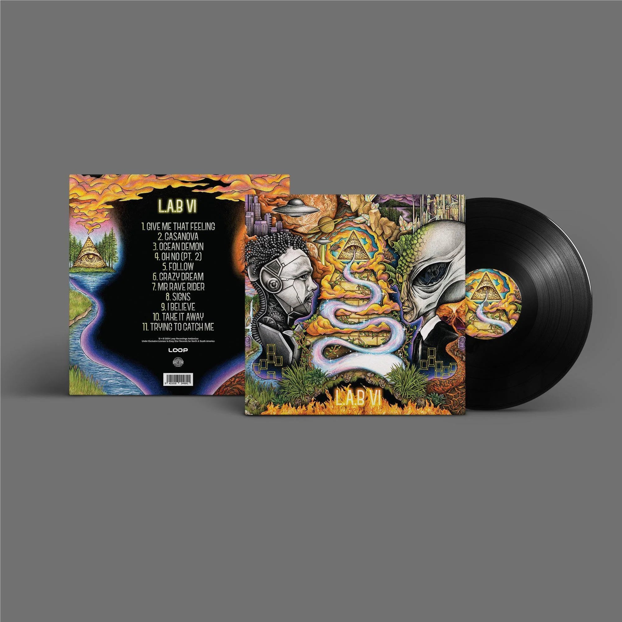 L.A.B VI Vinyl LP Record - Limited Edition Music Album for Collectors & Audiophiles - Perfect for Home Listening & Gifts