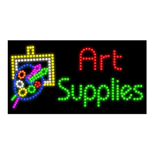 LED Dot Sign #21657 - Creative Art Supplies for Home Decor, DIY Projects, and Party Lighting | Perfect for Bedrooms, Living Rooms, and Events