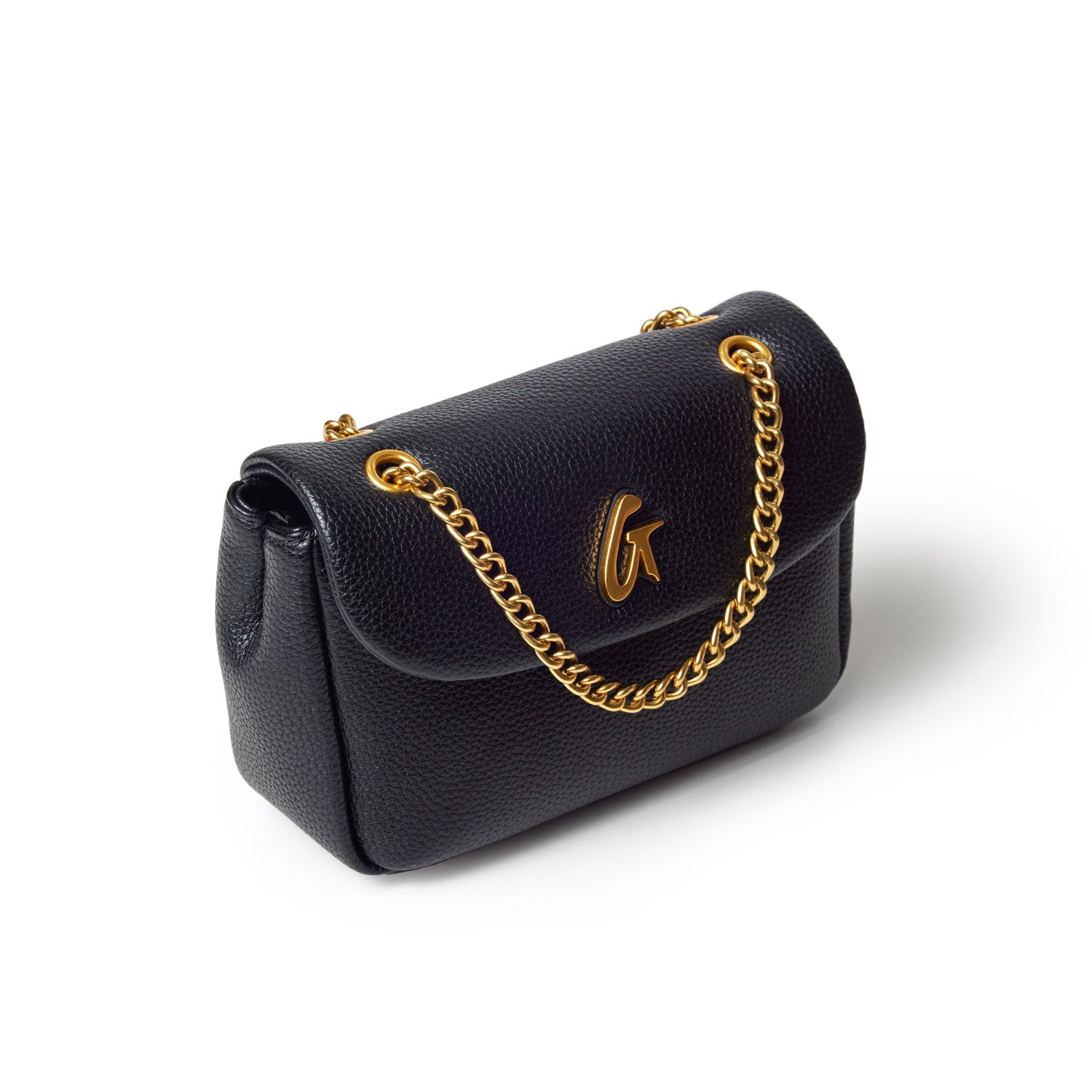 MINI PEBBLE FLAP BAG - Stylish Black Crossbody Purse for Women | Perfect for Everyday Use, Work & Travel Accessories