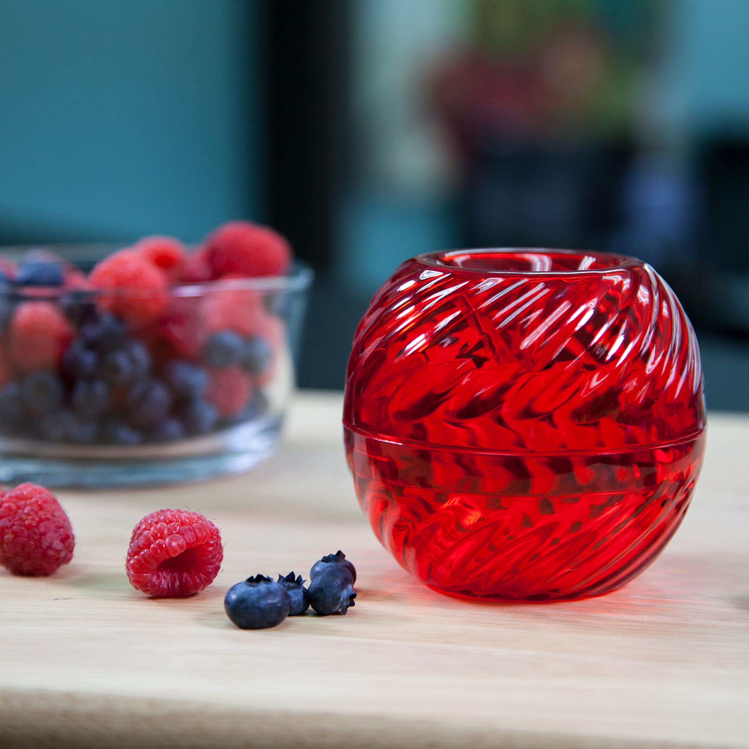 FlyFix Indoor Fruit Fly Trap - Effective Gnat & Fruit Fly Catcher - Easy to Use Kitchen Pest Control - Food-Based Lure Attractants - Ideal for Kitchens, Dining Rooms & Bars (Pink) | Eliminate Fruit Flies Around Fruits, Trash Cans & Compost Bins