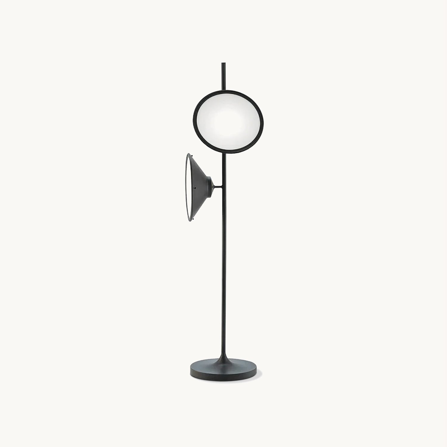 Modern Bulat Floor Lamp - Adjustable LED Standing Light for Living Room, Bedroom & Office - Bright & Energy Efficient Home Decor Lighting