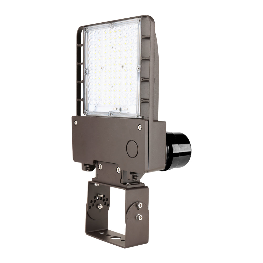 Konlite LED Area Light 200W Type III 26,000 Lumens 5000K 120-277V (750W Equivalent) - Perfect for Warehouse, Parking Lot, and Outdoor Commercial Lighting