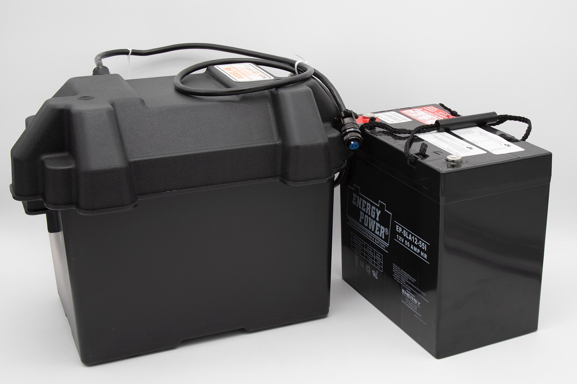 12V 45Ah Lead Acid Battery - Model 948 - Rechargeable Deep Cycle Battery for Solar Systems, UPS Backup, Marine & RV Applications