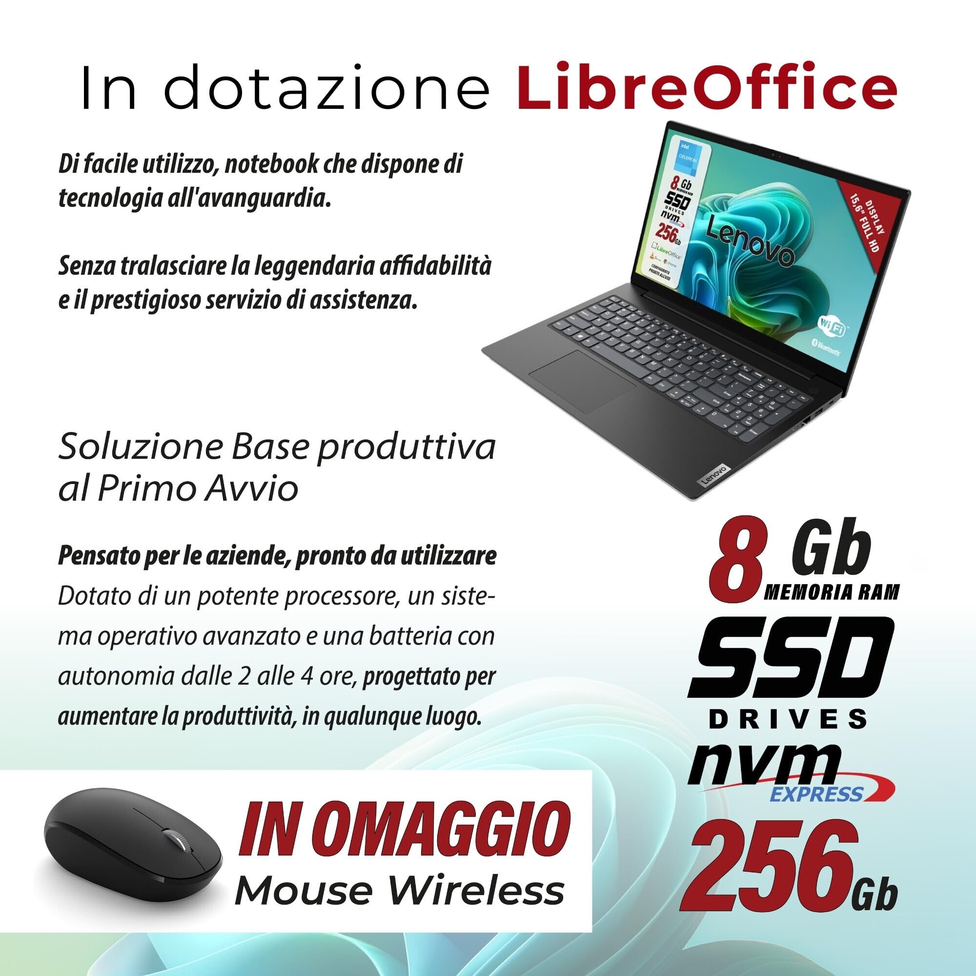 Lenovo Laptop 15.6